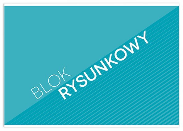 BLOK RYSUNKOWY A4 20 KARTEK BIAŁY ECONOMY INTERDRUK 205728